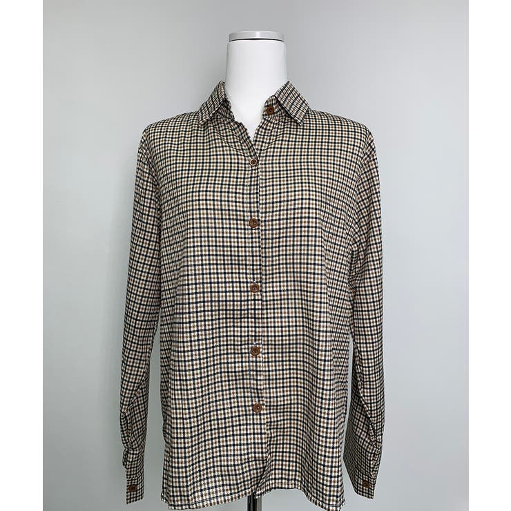 デイリービンテージチェックシャツ/2025 AW COLLECTION | by muni:r | 詳細画像11 