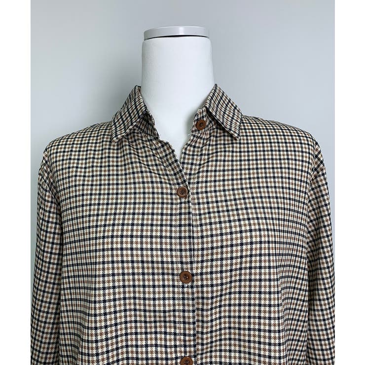 デイリービンテージチェックシャツ/2025 AW COLLECTION | by muni:r | 詳細画像12 