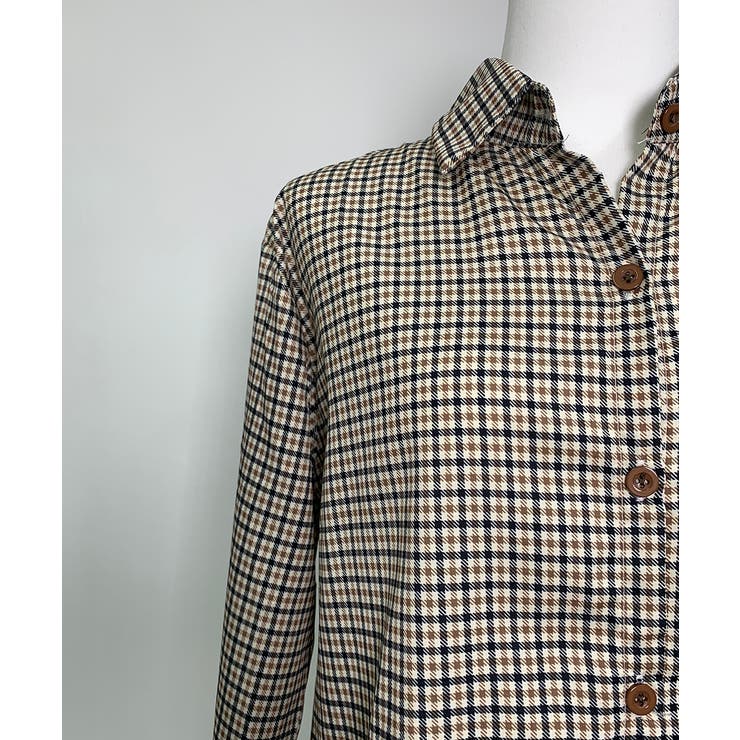 デイリービンテージチェックシャツ/2025 AW COLLECTION | by muni:r | 詳細画像13 