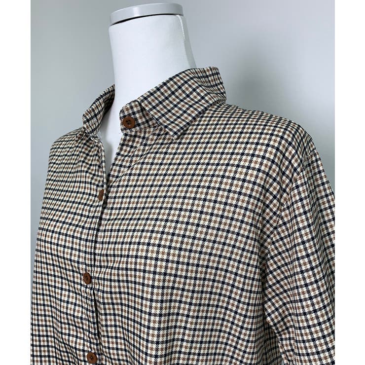 デイリービンテージチェックシャツ/2025 AW COLLECTION | by muni:r | 詳細画像14 