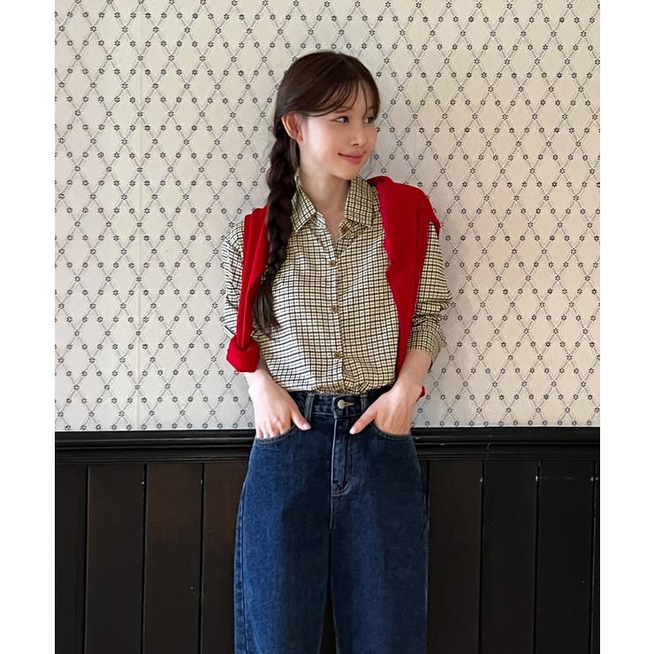 デイリービンテージチェックシャツ/2025 AW COLLECTION | by muni:r | 詳細画像7 