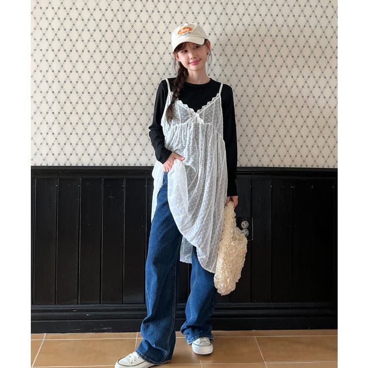 レースレイヤードスリーブレスワンピース/2025 AW COLLECTION