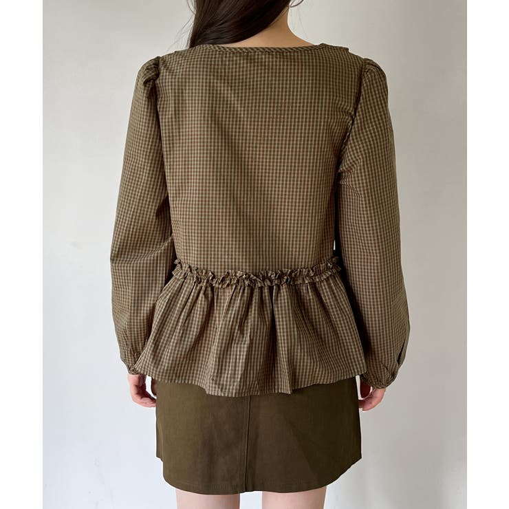 【着用動画あり 2色展開】ロマンティックボウタイブラウス 2025 | by muni:r | 詳細画像14 