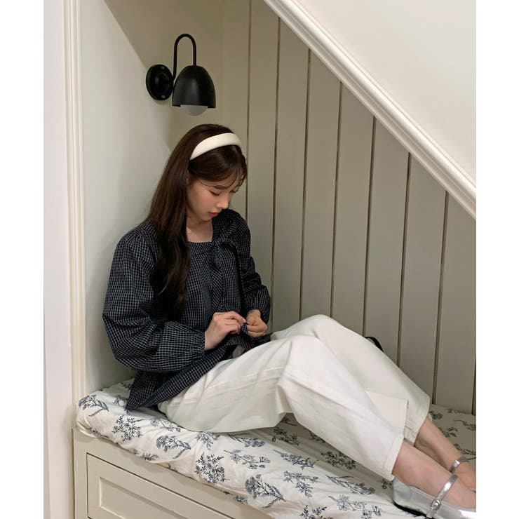 【着用動画あり 2色展開】ロマンティックボウタイブラウス 2025 | by muni:r | 詳細画像19 