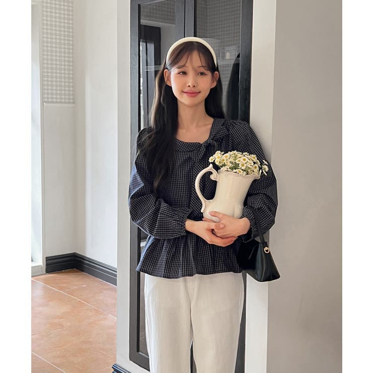 【着用動画あり 2色展開】ロマンティックボウタイブラウス 2025 | by muni:r | 詳細画像21 