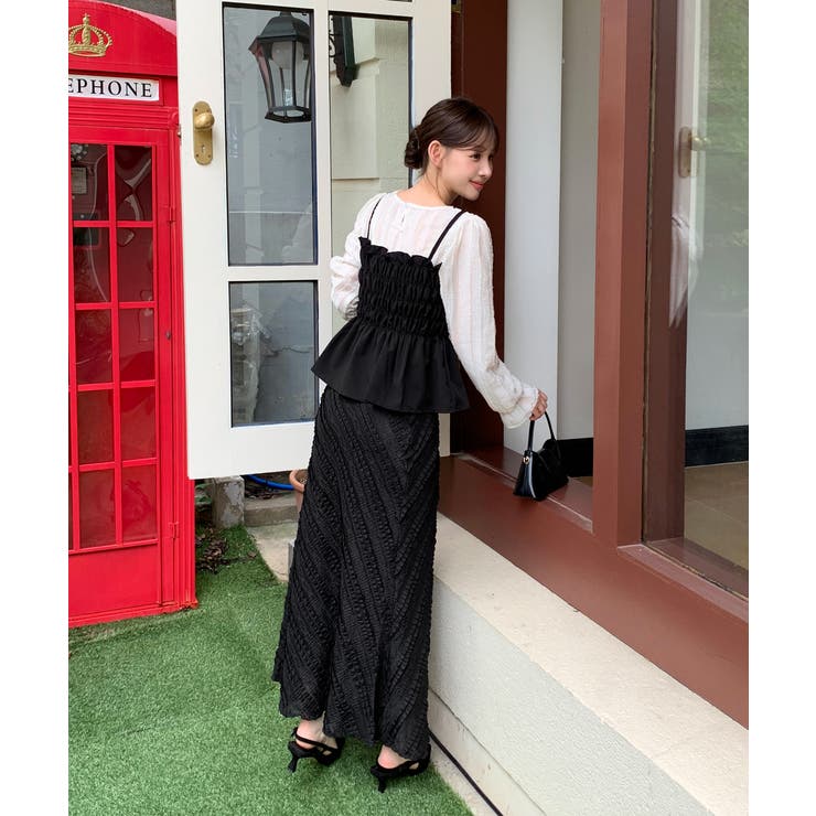 ビスチェセットブラウス/2025 AW COLLECTION | by muni:r | 詳細画像10 