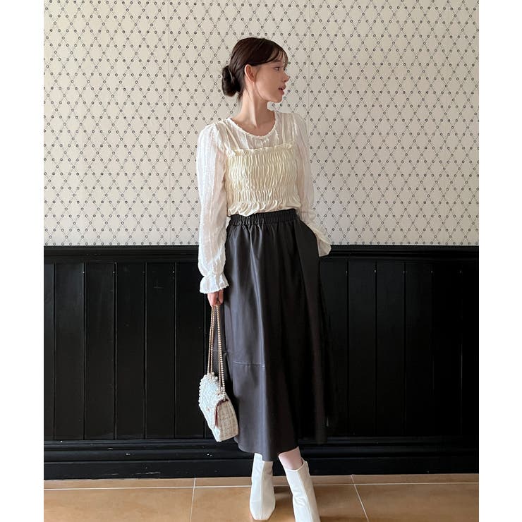 ビスチェセットブラウス/2025 AW COLLECTION | by muni:r | 詳細画像12 