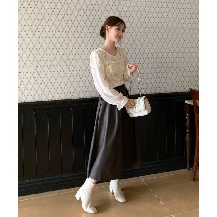 ビスチェセットブラウス/2025 AW COLLECTION | by muni:r | 詳細画像16 