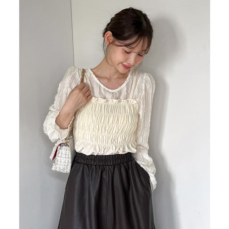 ビスチェセットブラウス/2025 AW COLLECTION | by muni:r | 詳細画像20 