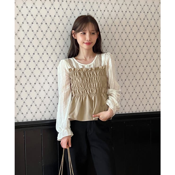 ビスチェセットブラウス/2025 AW COLLECTION | by muni:r | 詳細画像21 