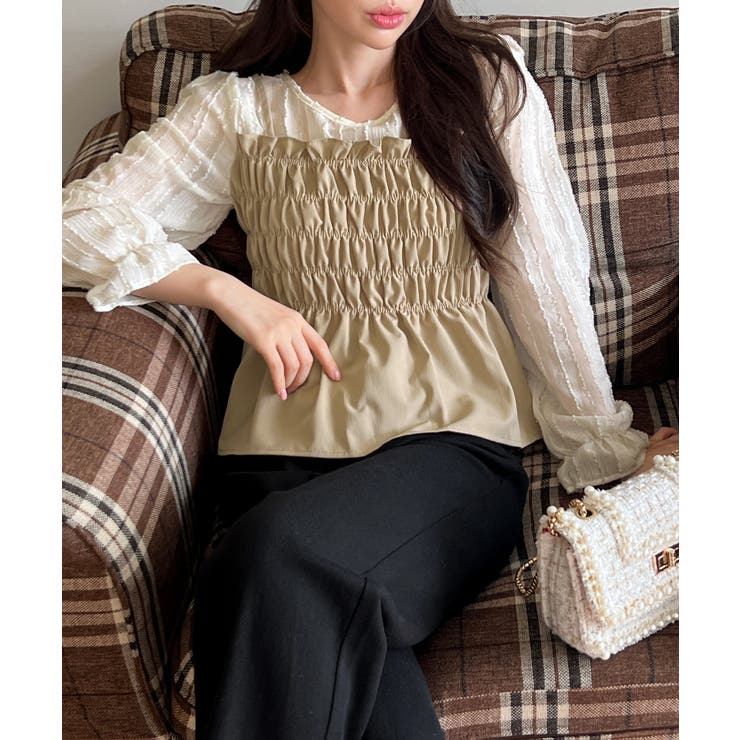 ビスチェセットブラウス/2025 AW COLLECTION | by muni:r | 詳細画像26 