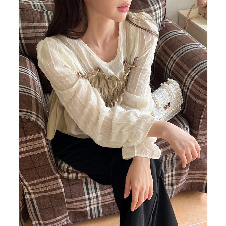 ビスチェセットブラウス/2025 AW COLLECTION | by muni:r | 詳細画像27 