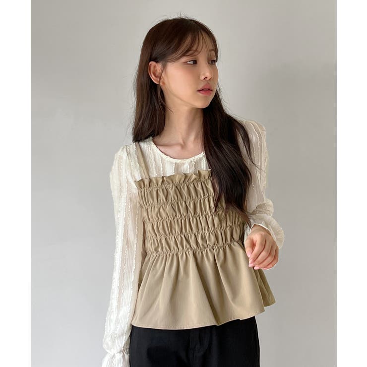 ビスチェセットブラウス/2025 AW COLLECTION | by muni:r | 詳細画像28 