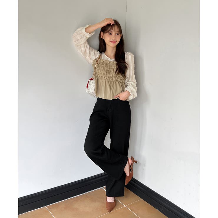 ビスチェセットブラウス/2025 AW COLLECTION | by muni:r | 詳細画像29 