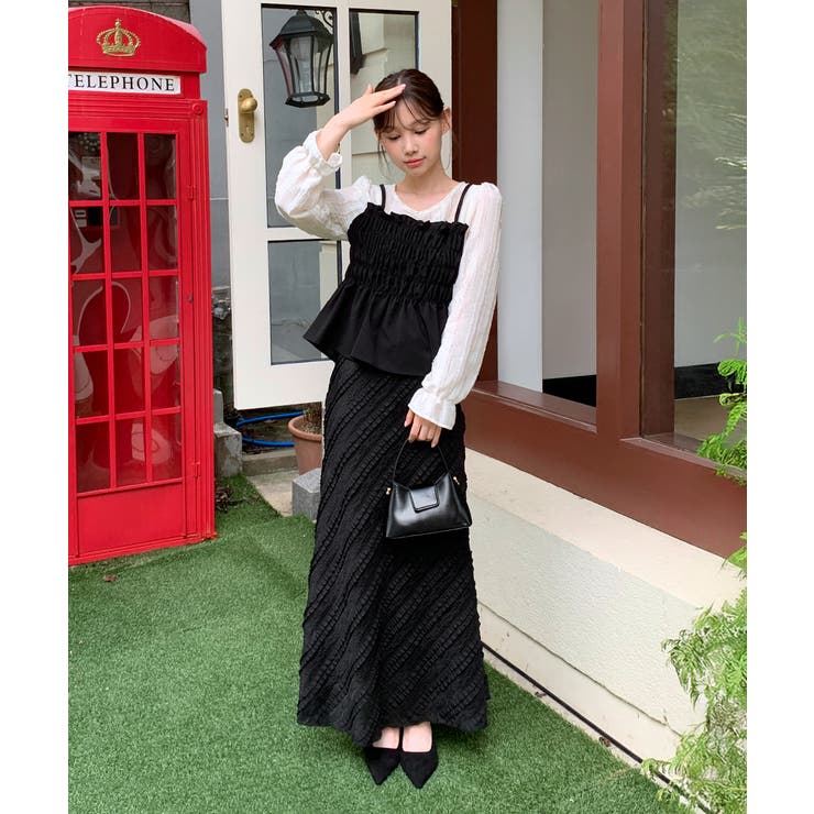 ビスチェセットブラウス/2025 AW COLLECTION | by muni:r | 詳細画像9 