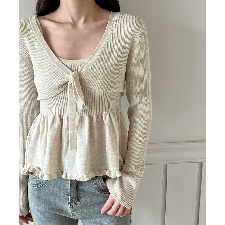 Rene ルネ☆パフスリーブニットボレロジャケット 34 ブラック 楽天市場