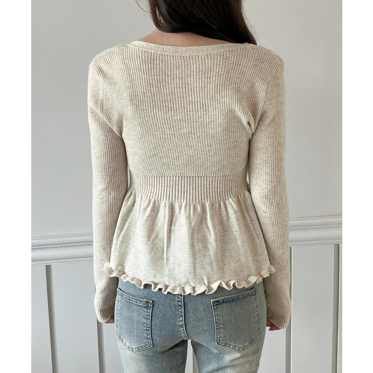 ニットボレロ+スリーブレストップ 2025 AW[品番：FROW0001646