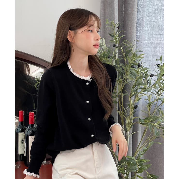 パールボタンカーディガン/2025 AW COLLECTION | by muni:r | 詳細画像12 