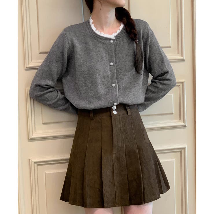 パールボタンカーディガン/2025 AW COLLECTION | by muni:r | 詳細画像15 