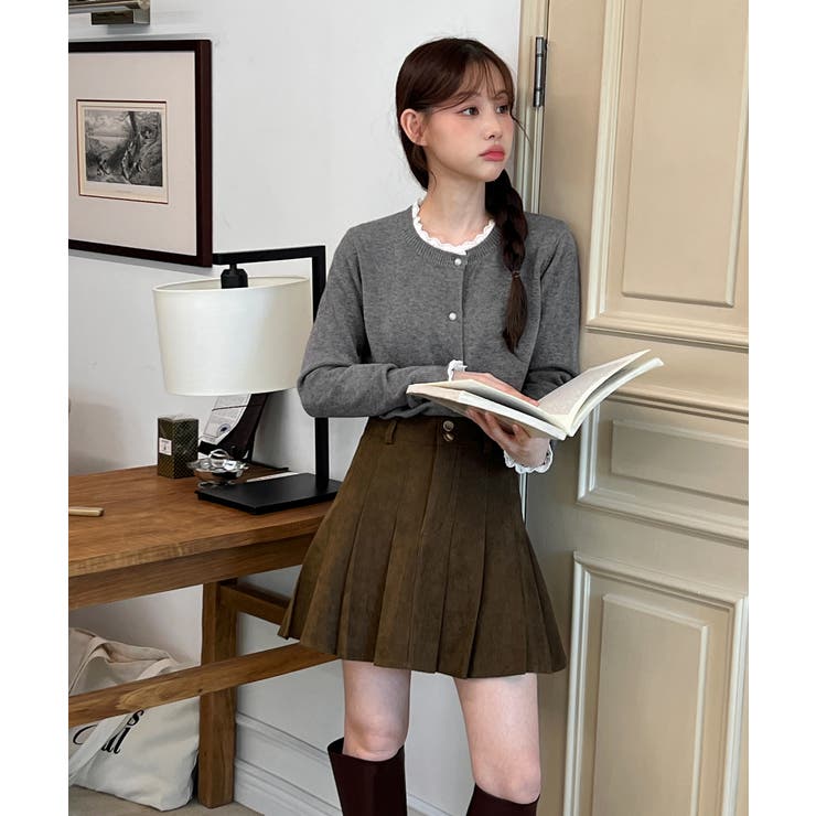 パールボタンカーディガン/2025 AW COLLECTION | by muni:r | 詳細画像18 