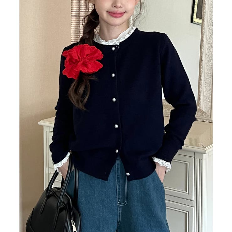 パールボタンカーディガン/2025 AW COLLECTION | by muni:r | 詳細画像25 