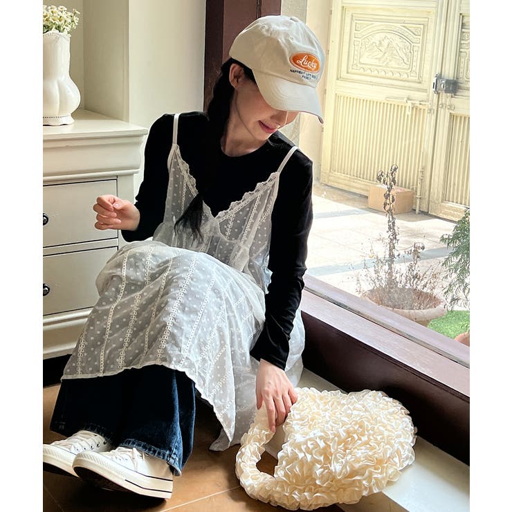 【着用動画あり 3色展開】ウェーブラッフルバッグ 2025 | by muni:r | 詳細画像11 