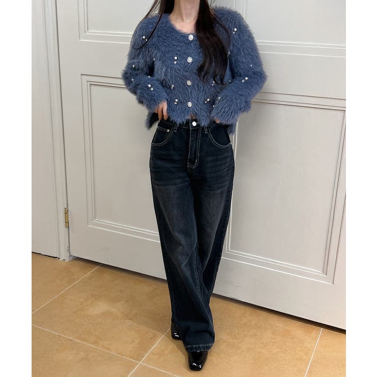 ルーズフィットウォッシングデニムパンツ 2025 AW | by muni:r | 詳細画像11 