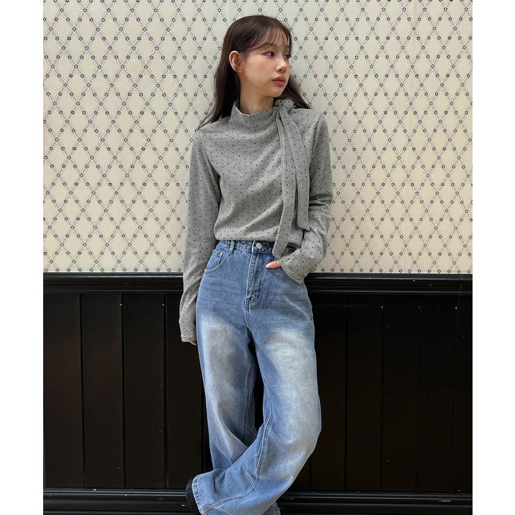 ルーズフィットウォッシングデニムパンツ 2025 AW | by muni:r | 詳細画像3 