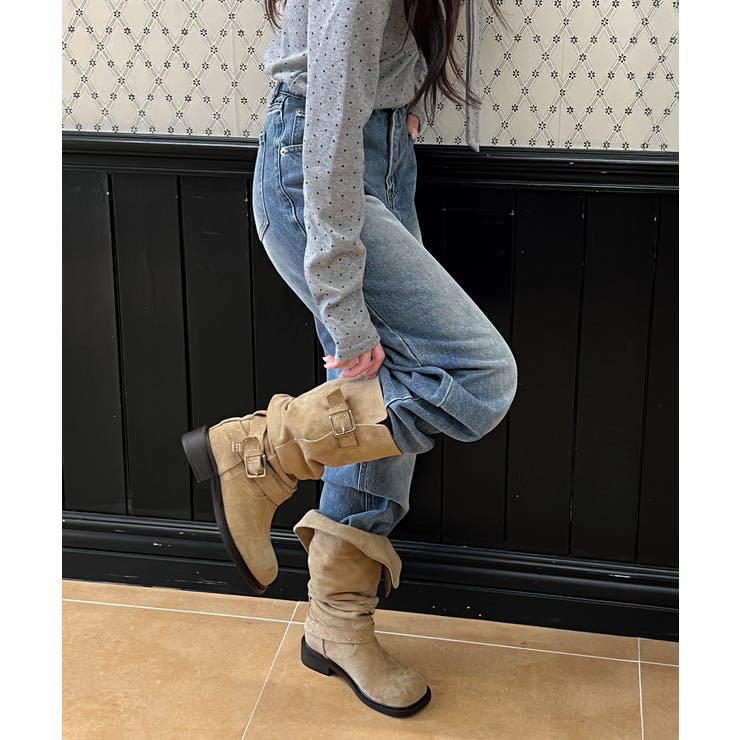 ルーズフィットウォッシングデニムパンツ 2025 AW | by muni:r | 詳細画像5 