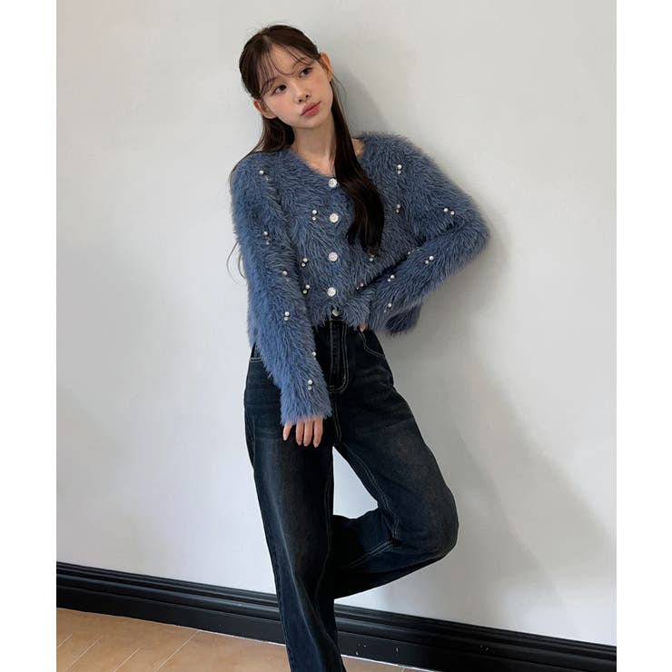 ルーズフィットウォッシングデニムパンツ 2025 AW | by muni:r | 詳細画像7 