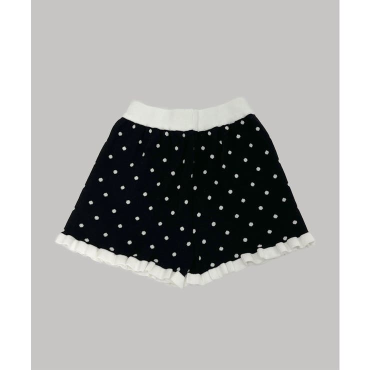 ドットフリルニットパンツ/2025 AW COLLECTION | by muni:r | 詳細画像2 