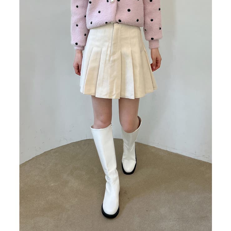 コーデュロイプリーツスカート 2025 AW | by muni:r | 詳細画像11 