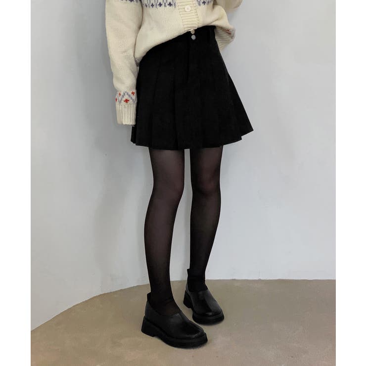 コーデュロイプリーツスカート 2025 AW | by muni:r | 詳細画像15 