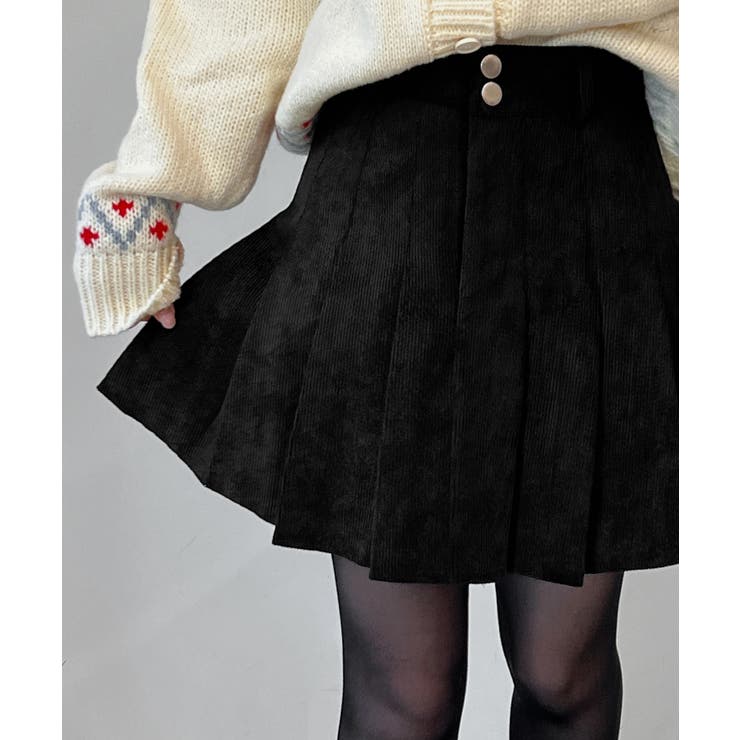 コーデュロイプリーツスカート 2025 AW | by muni:r | 詳細画像17 