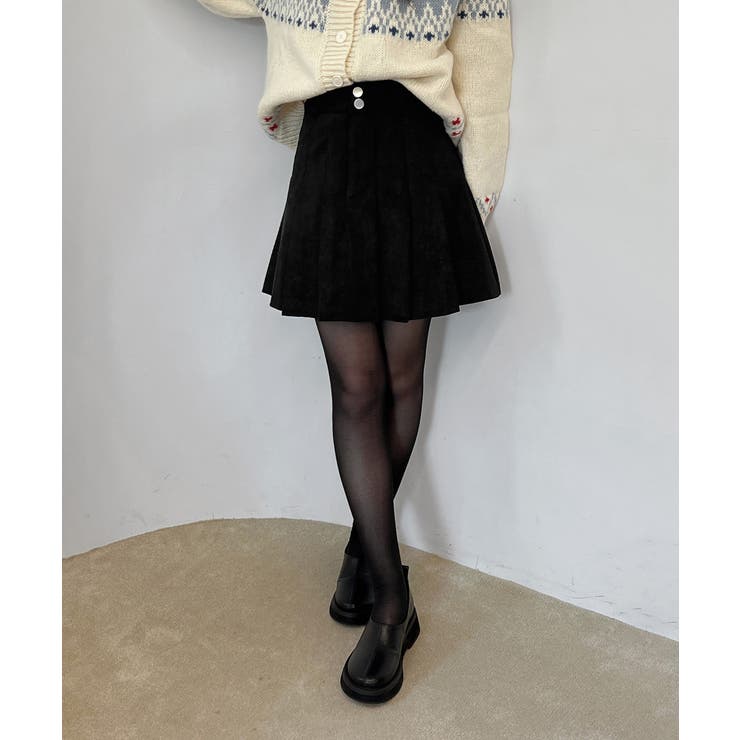 コーデュロイプリーツスカート 2025 AW | by muni:r | 詳細画像18 