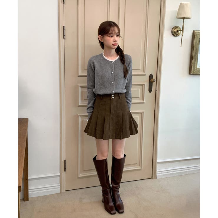 コーデュロイプリーツスカート 2025 AW | by muni:r | 詳細画像20 