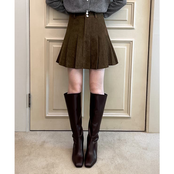 コーデュロイプリーツスカート 2025 AW | by muni:r | 詳細画像21 