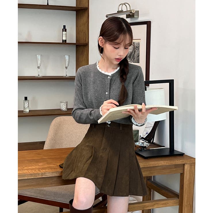 コーデュロイプリーツスカート 2025 AW | by muni:r | 詳細画像23 