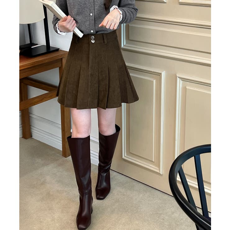 コーデュロイプリーツスカート 2025 AW | by muni:r | 詳細画像25 