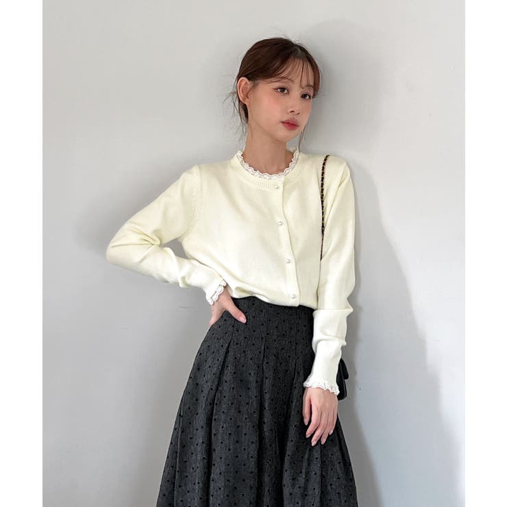 ハートドットプリーツロングスカート/2025 AW COLLECTION | by muni:r | 詳細画像14 