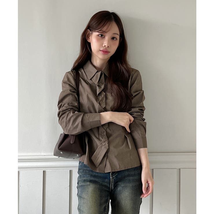 3WAYフリルタイブラウス/2025 AW COLLECTION | by muni:r | 詳細画像10 