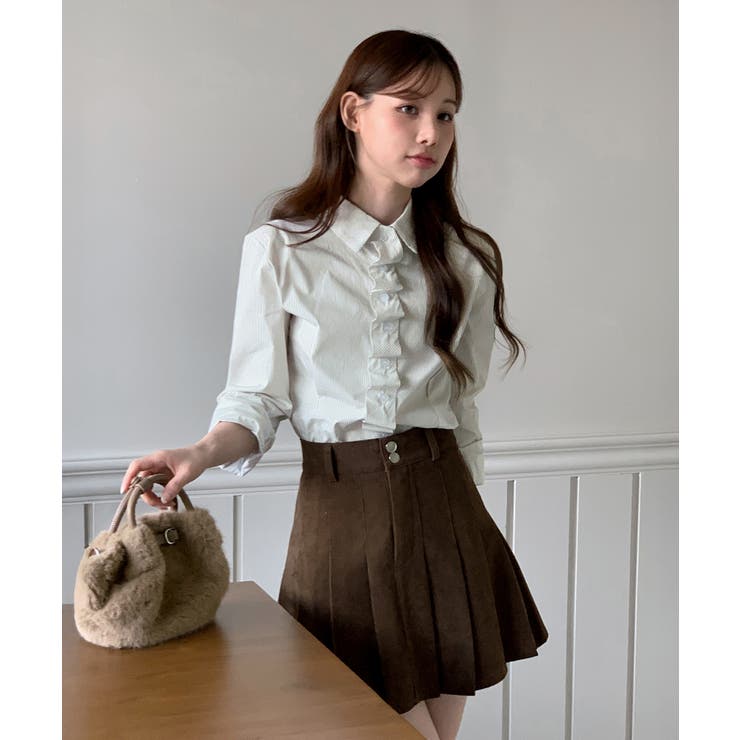 3WAYフリルタイブラウス/2025 AW COLLECTION | by muni:r | 詳細画像2 