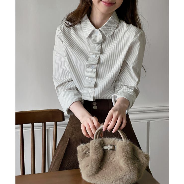 3WAYフリルタイブラウス/2025 AW COLLECTION | by muni:r | 詳細画像3 