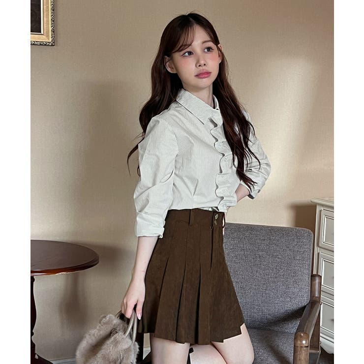 3WAYフリルタイブラウス/2025 AW COLLECTION | by muni:r | 詳細画像6 