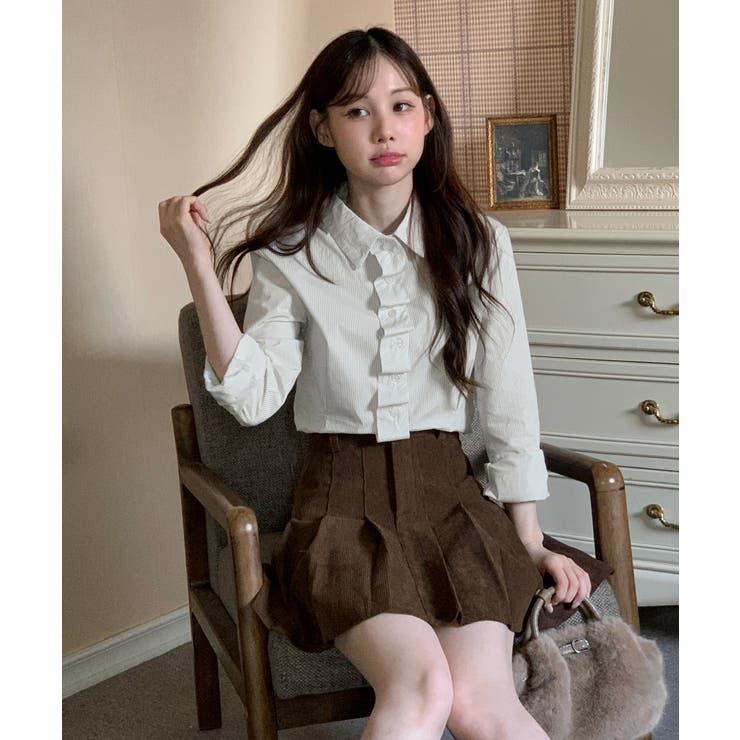 3WAYフリルタイブラウス/2025 AW COLLECTION | by muni:r | 詳細画像7 