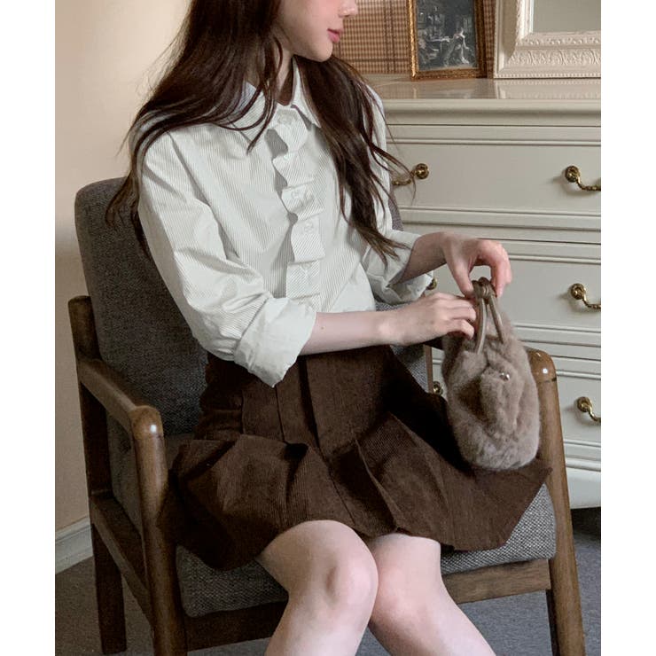 3WAYフリルタイブラウス/2025 AW COLLECTION | by muni:r | 詳細画像8 