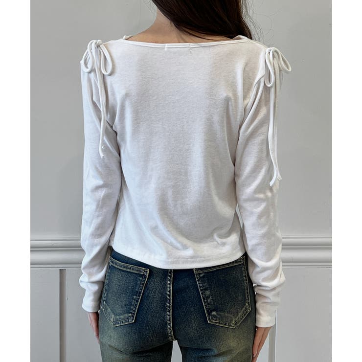 ドレープシャーリングブラウスTシャツ /2025 AW COLLECTION | by muni:r | 詳細画像11 