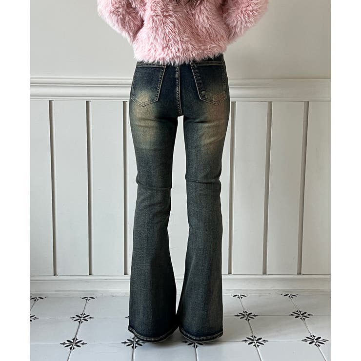 ウォッシングブーツカットデニムパンツ/2025 AW COLLECTION | by muni:r | 詳細画像10 