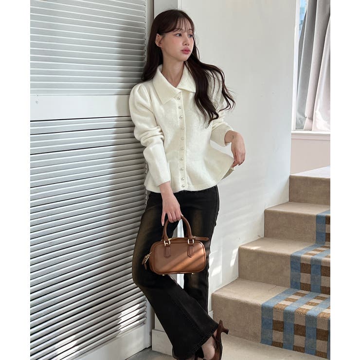 ウォッシングブーツカットデニムパンツ/2025 AW COLLECTION | by muni:r | 詳細画像12 