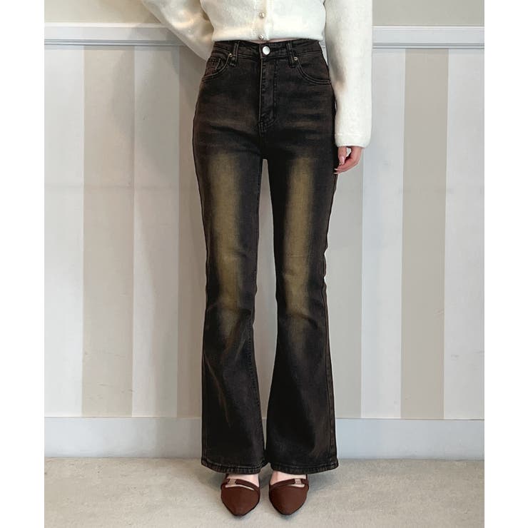 ウォッシングブーツカットデニムパンツ/2025 AW COLLECTION | by muni:r | 詳細画像17 